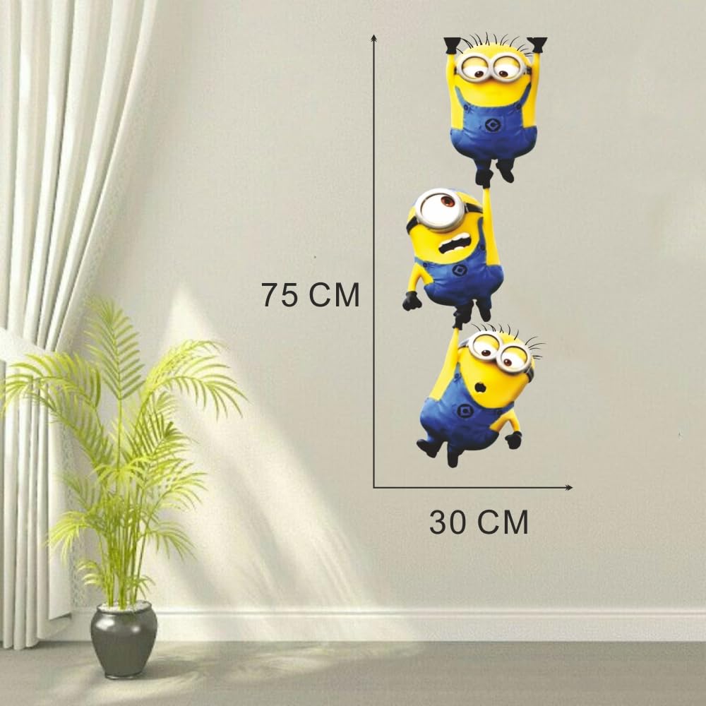 Minions Door Stickers - Fun Peel & Stick Decals -7