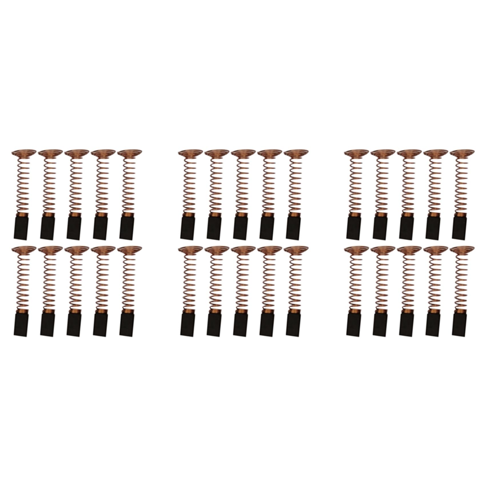Jnchdghwa As Shown 30Pcs Carbon Brush Motor For 3000 200 Brush Repairing Part For Electric Rotary Motor Tools