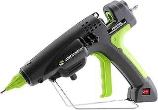 Surebonder 300 Watt Heavy Duty Hot Glue Gun, Adjusts 220F to 440F, Adjust Size of Glue Beads - Uses Full Size 7/16