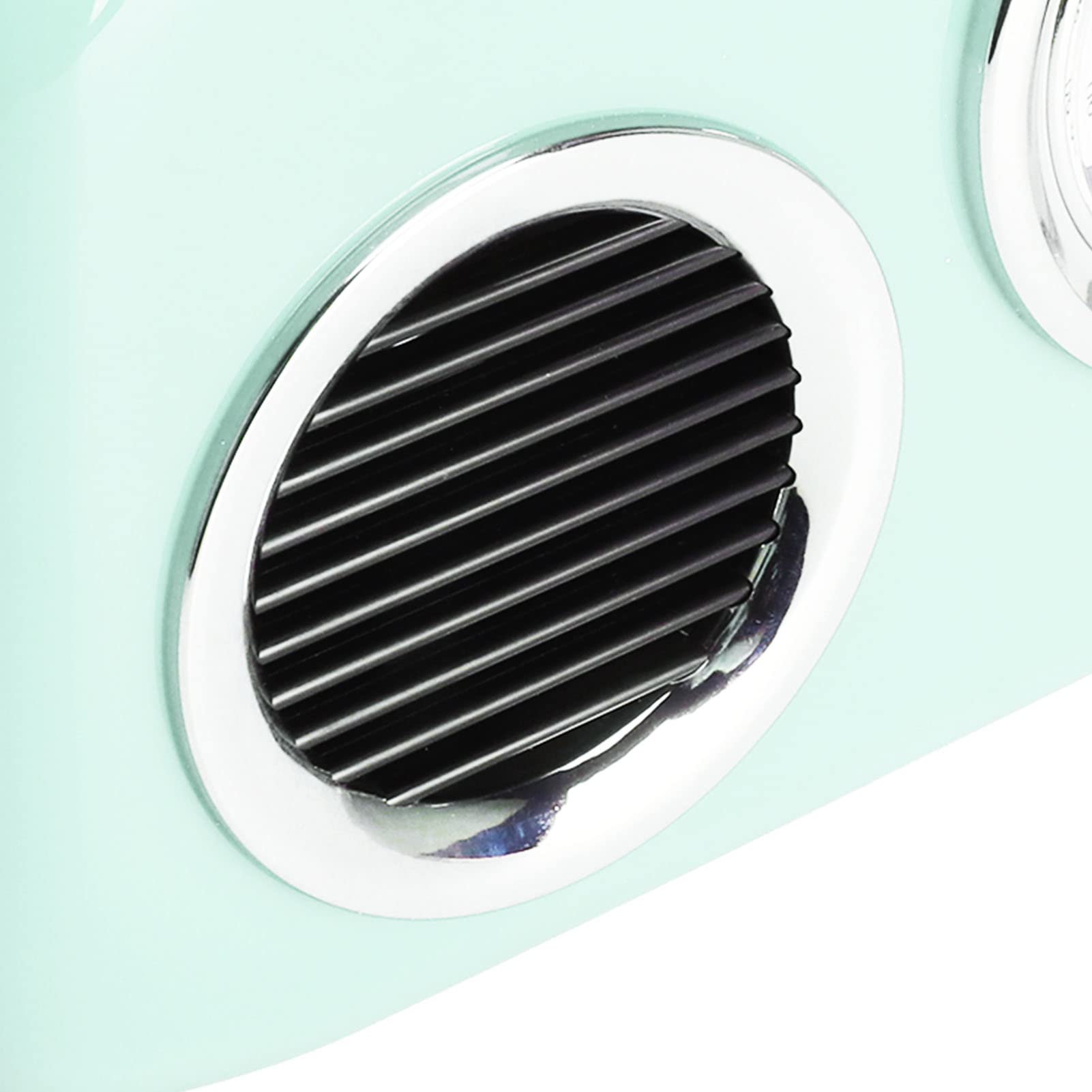 Haut-Parleur Radio FM Rétro, Haut-Parleur Radio Portable, Son Stéréo HiFi, Bluetooth 5.0, Réglage Manuel (Menthe Verte)