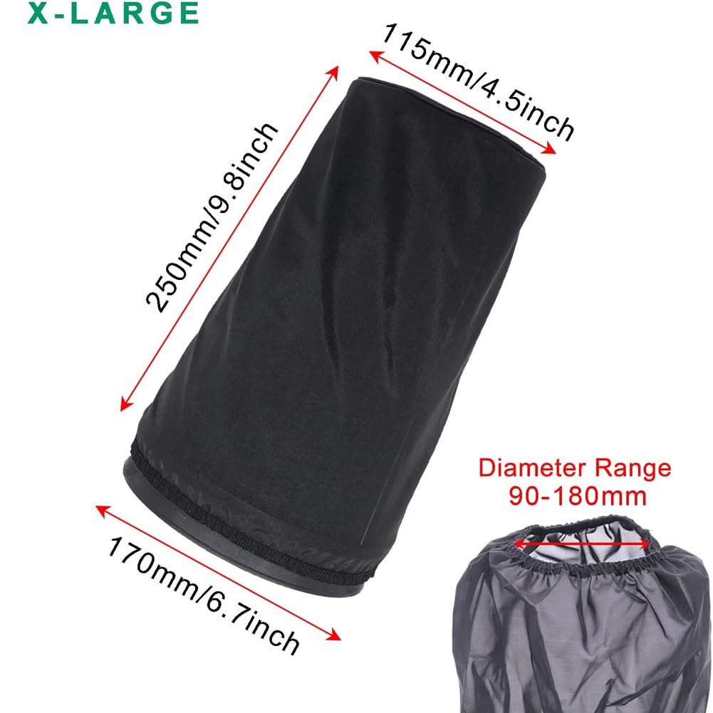 Universal Luftfilter-Abdeckung – Staub- Und öldicht, Für Zylindrische Filter (klein/groß)