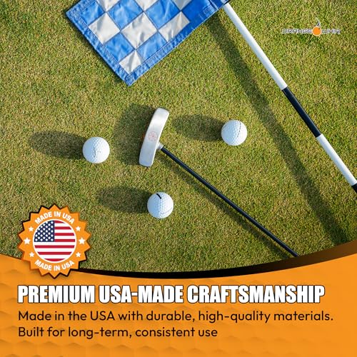 Image of Orange Whip Putter Blade Made in USA, Golf Swing Trainer for Putting, 35 inch