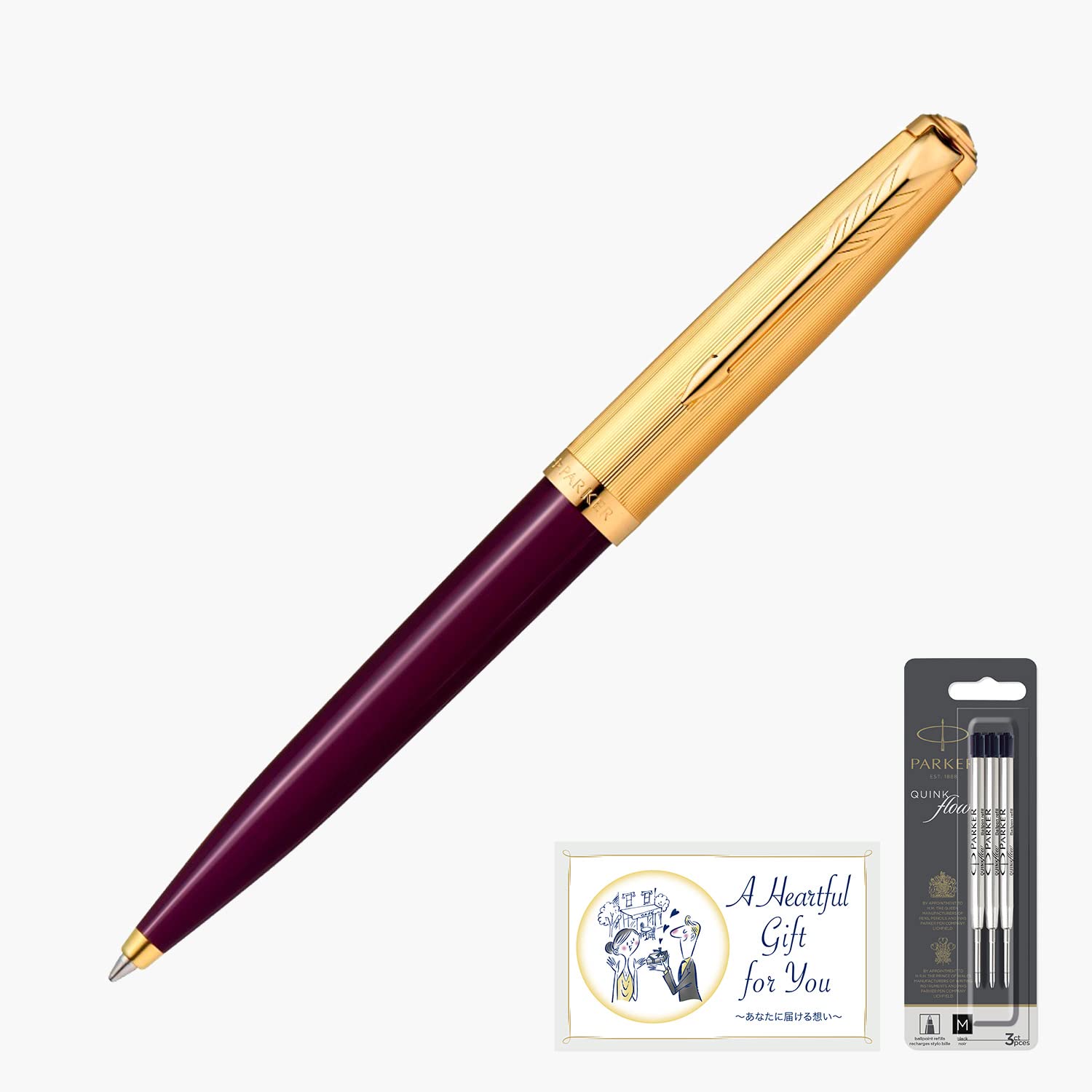 Amazon.co.jp: PARKER パーカー ボールペン 51 プレミアム プラムGT  