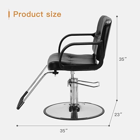 Amazon Com Hydraulic Barber Chair Styling Shampoo Salon Beauty Spa Professional Equipment Beauty Personal Care