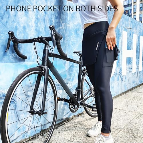 ERYUE Camisolas de ciclismo femininas,Vestuário de ciclismo feminino almofada de esponja de silicone