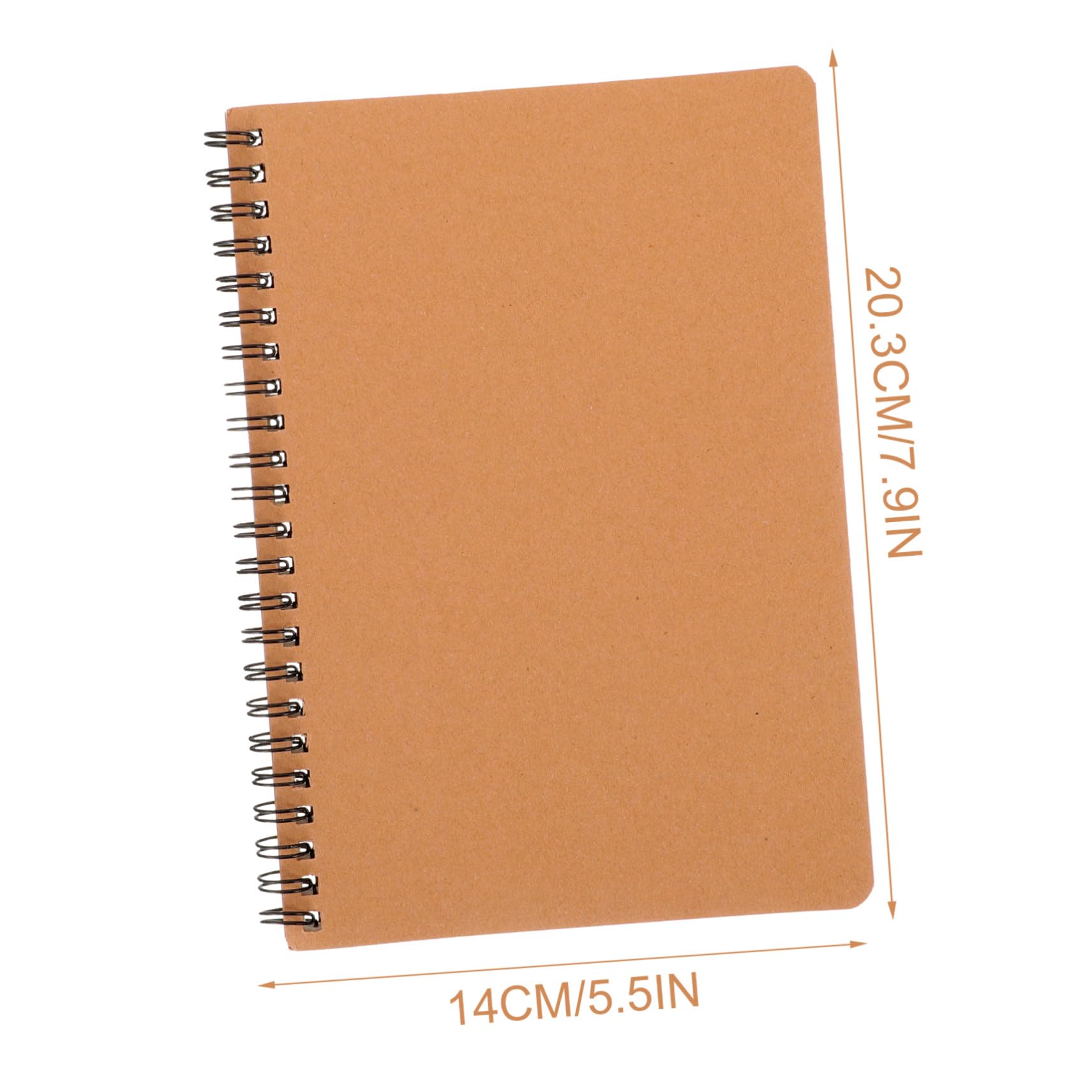 10 pièces Lot de à Spirale Couverture Rigide Pages Blanches pour Prise de Notes Journal Carnet de Voyage Bureau Scolaire