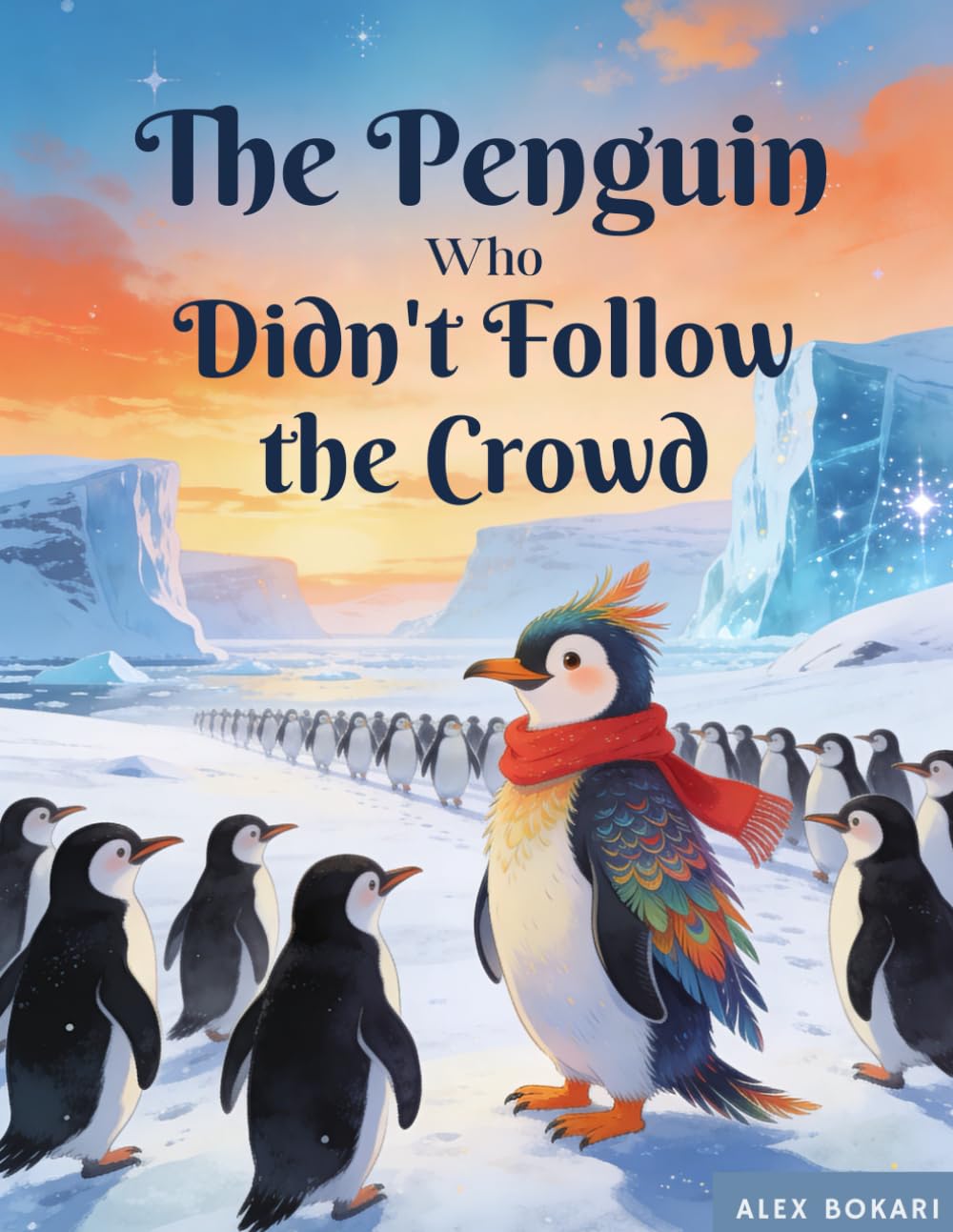 The Penguin Who Didn’t Follow the Crowd: An Inspiring Story About Courage, Individuality, and Trusting Your Own Path/A Meaningful Story for Children and Adults About Being Different.