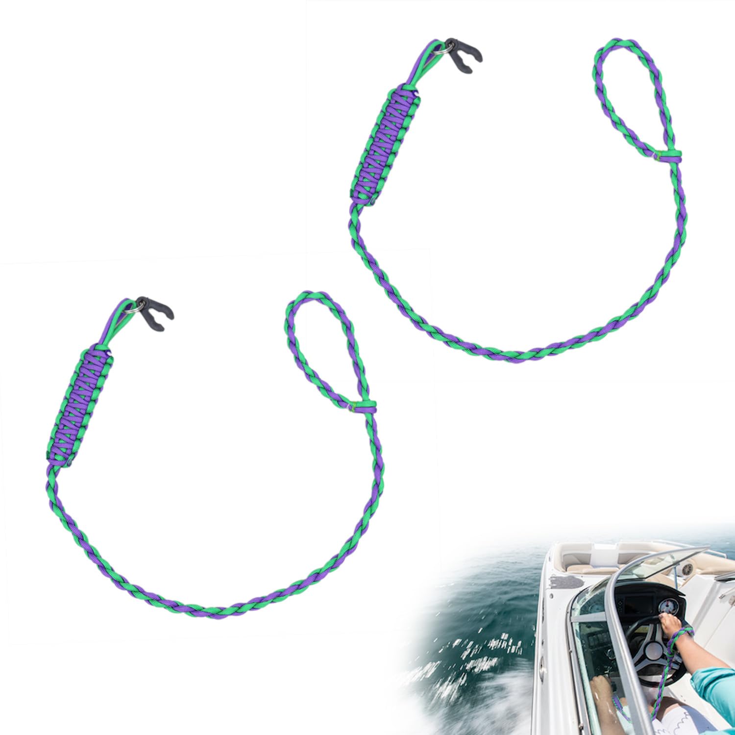 Boat Motor Kill Stop Switch & Safety Tether Lanyard For Yamaha & For  Tohatsu & For Honda Outboard Engine, Switches - Canada