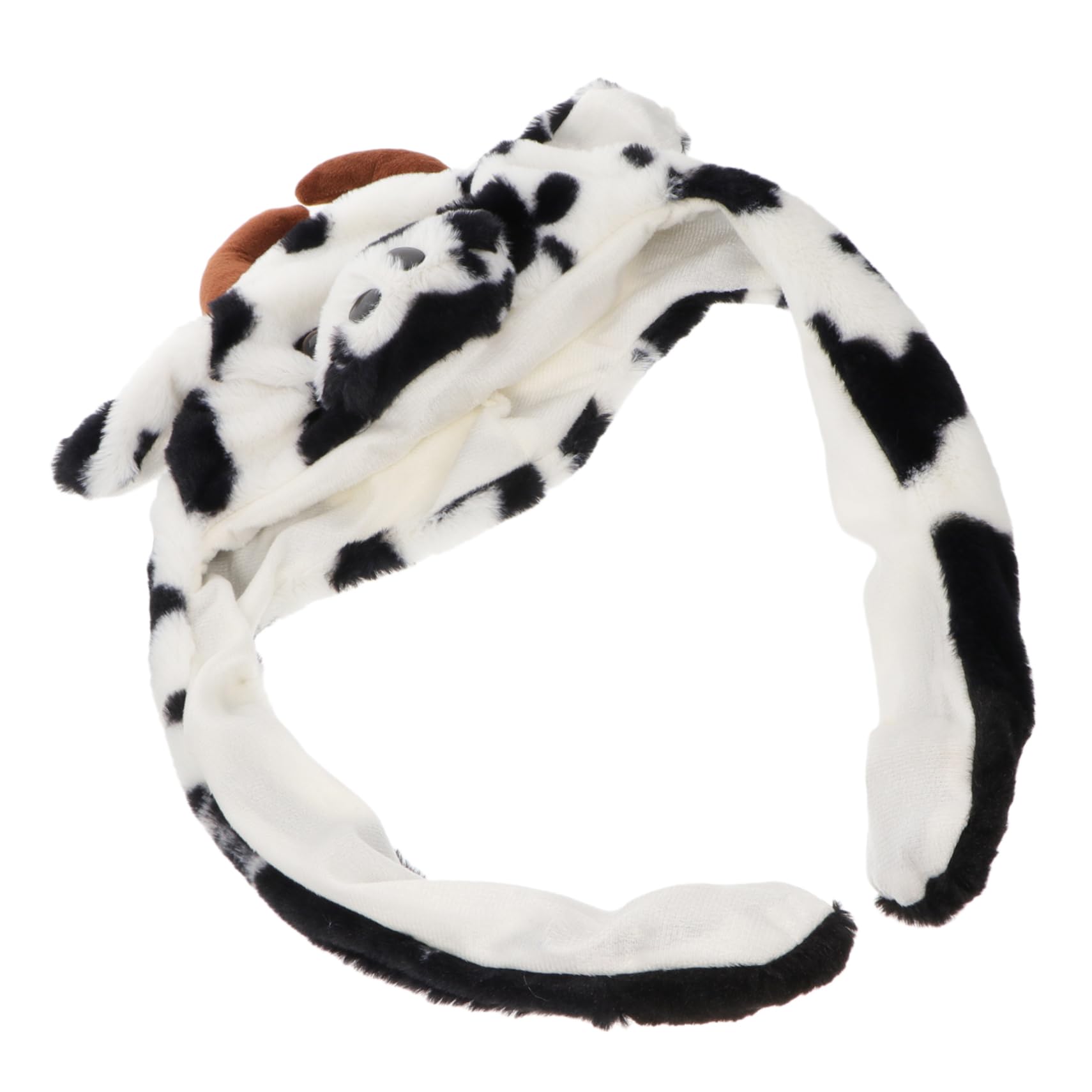 MAGICLULU 3 Piezas sombrero de vaca brillante sombrero con forma de vaca de felpa con animales sintéticos de fiesta con diseño de animales gorras adorable gorra de fiesta