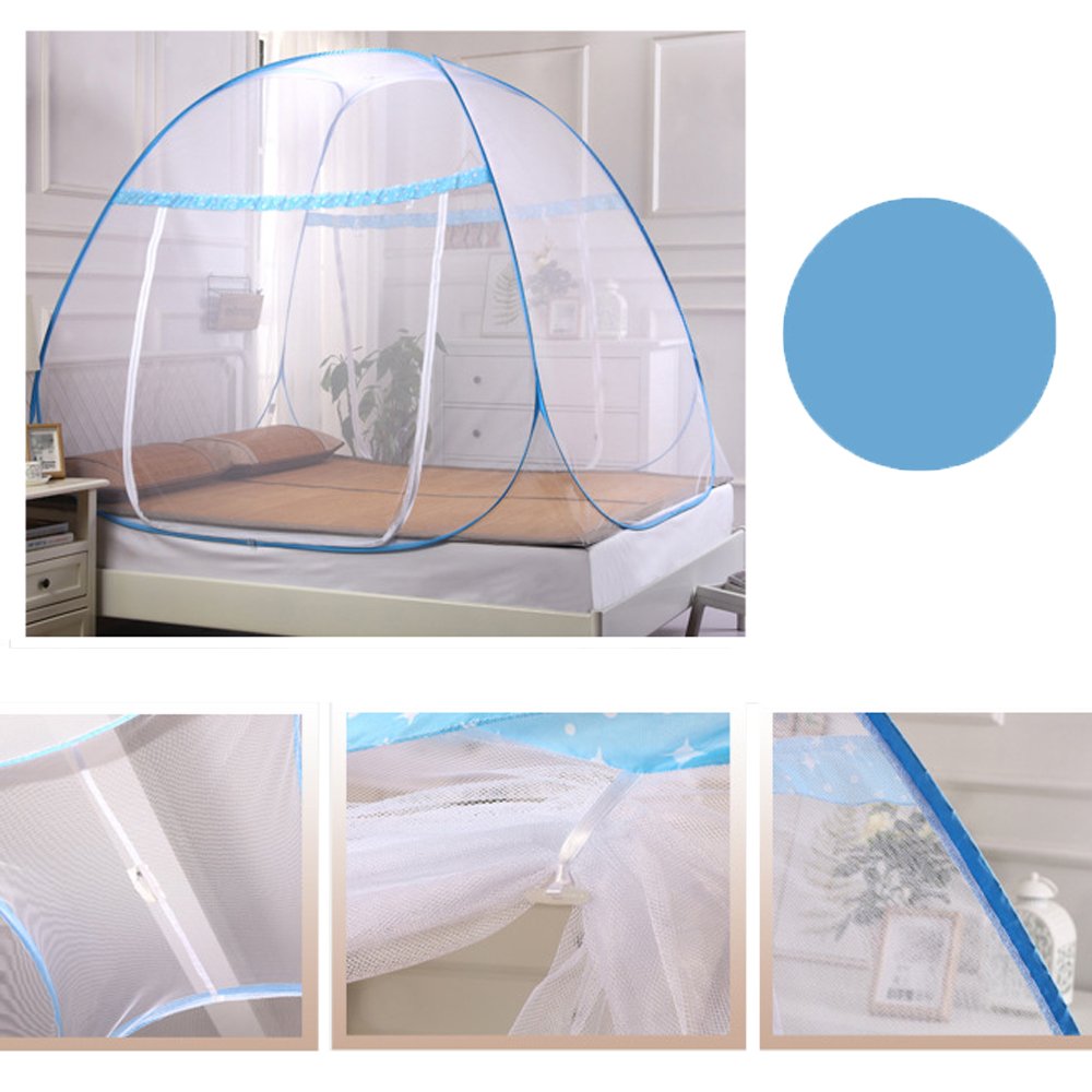 Moustiquaire dôme Pop-up Pliable Tente moustiquaire Jouer Tente Facile à Installer Répulsif pour Les Insectes pour lit Camping Voyage Home extérieur