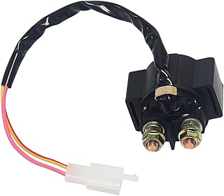 Signswise Starter Relay SOLENOID for 4-stroke GY6 Engine 50cc 70 cc 90cc 110 cc 125cc 150 cc 200cc 250 cc ATV Dirt Bikes Scooters Go Kart Dne Buggys Quad 4 Wheelers Pit Bike Moped Roketa SSR Taotao Sunl Coolster - coolthings.us