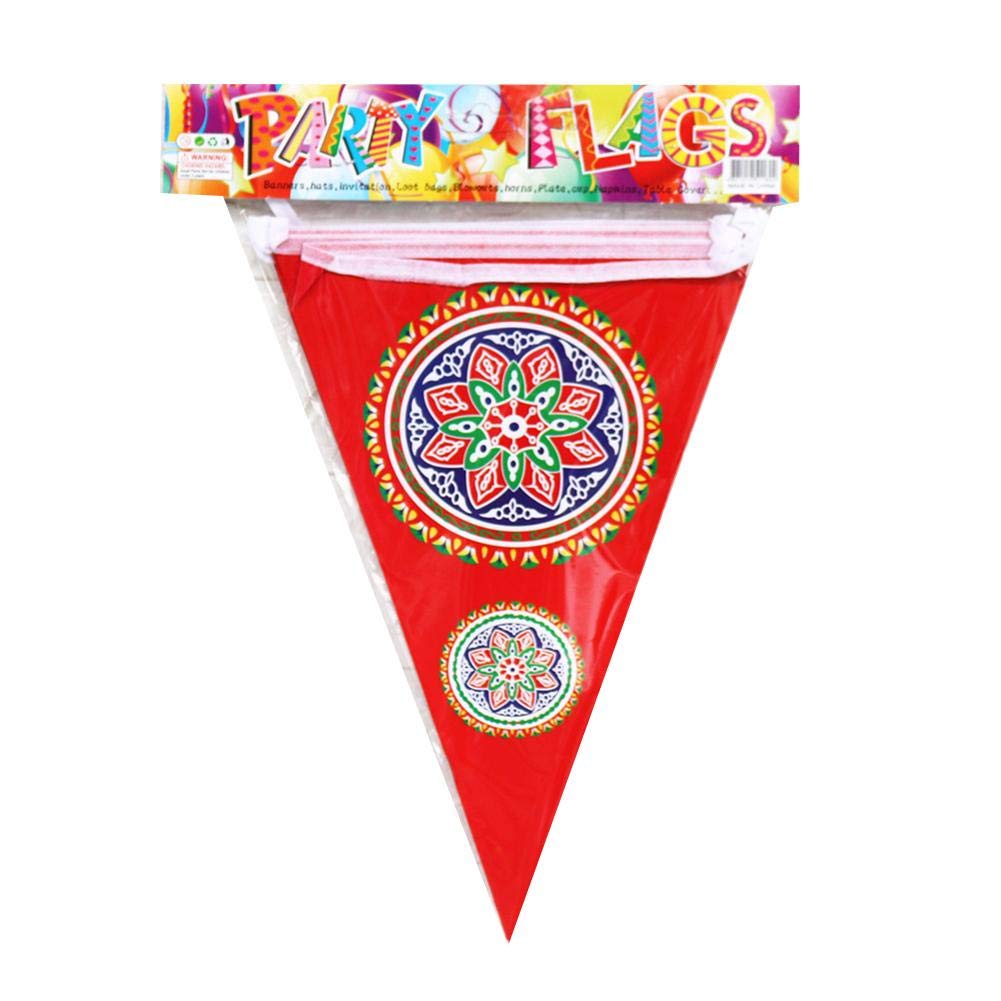 Gravere 2020 Ramadan - Eid Mubarak Letter Banner Decoration Banner Cutouts Eid Mubarak Moon Star Banner