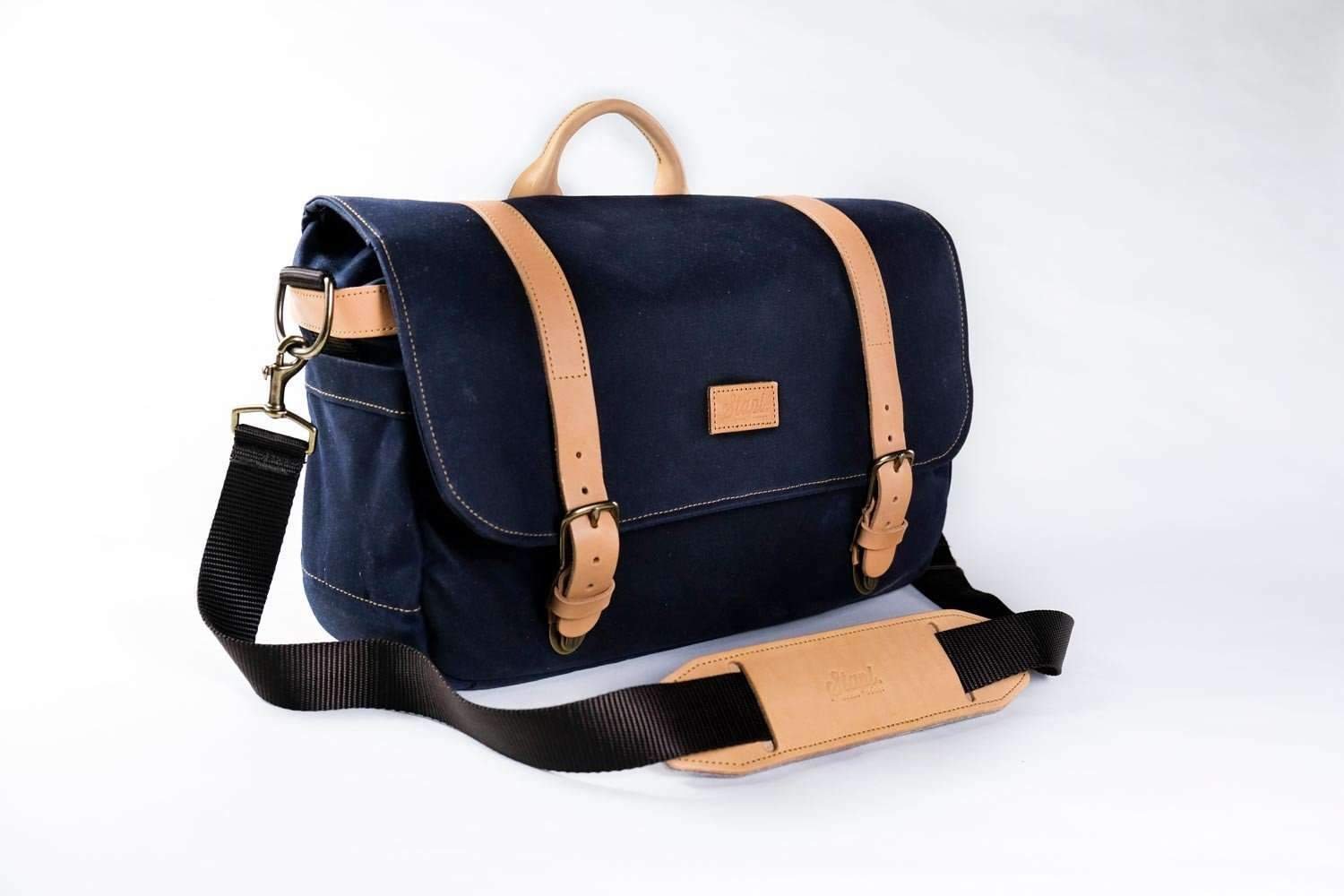 horween leather messenger bag