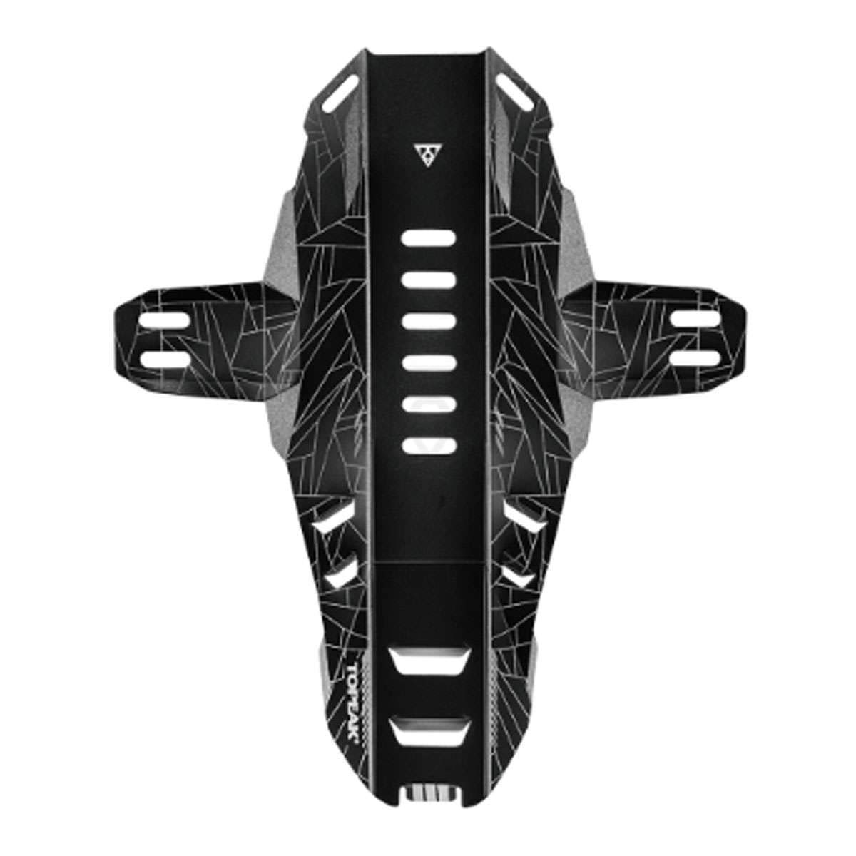 Topeak D-Flash FS Fender - Fork or Seatstay Mount, Reflective Print