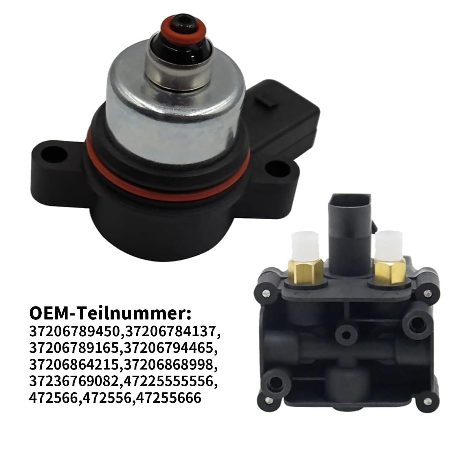 Valvola solenoide 37206789450 Fit per BMW F01 F02 F07 F11 X5 F15 X6 F16 Air Ride 37206784137