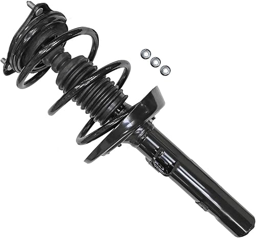 Miniatura 247 de Detroit Axle - Kit de suspensión delantera de 10 piezas para Chevy Aveo Aveo5 Pontiac G3 Wave 2 Ready Struts Assembly 2 Enlaces de barra