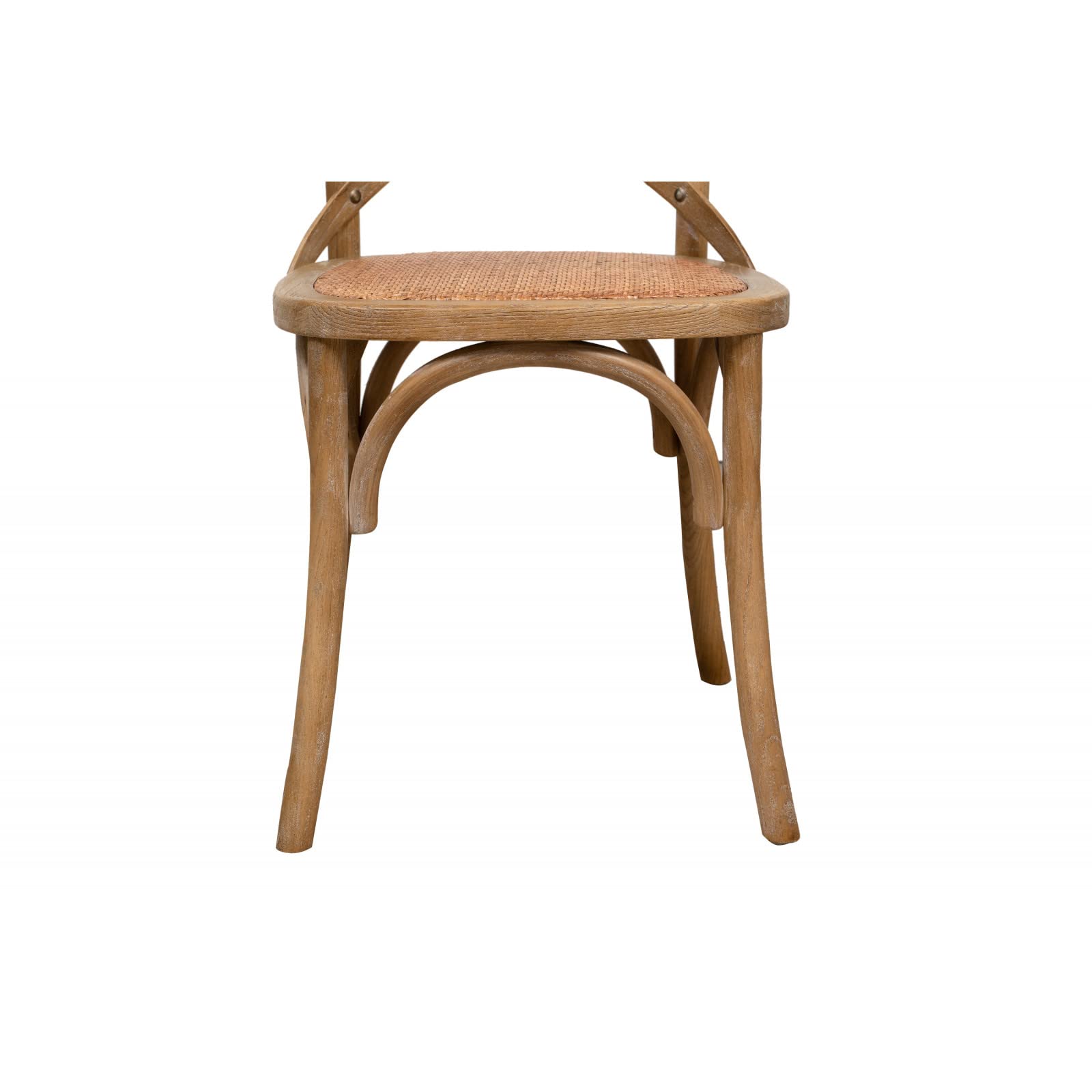Biscottini Silla de Cocina de Madera 86x42x46 cm | Sillas Vintage para Comedor y jardín