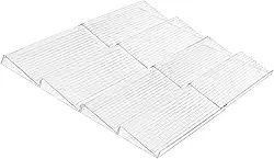 Socpuro Organizador de gaveta de especiarias, 4 camadas - pacote com 8 organizadores de temperos de acrílico transparente, bandeja expansível de 28 a 55 cm para cozinha para bancada de gaveta