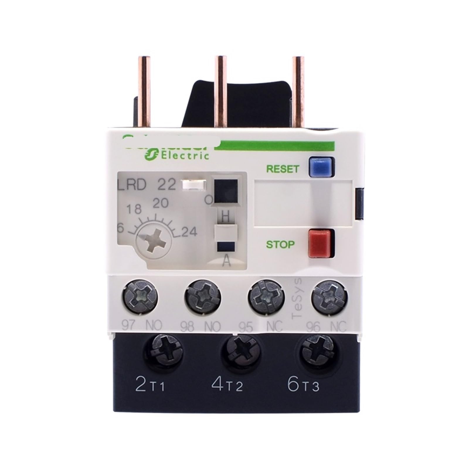 Protección magnética térmica LRD22C con relé de sobrecarga 16-24A 4