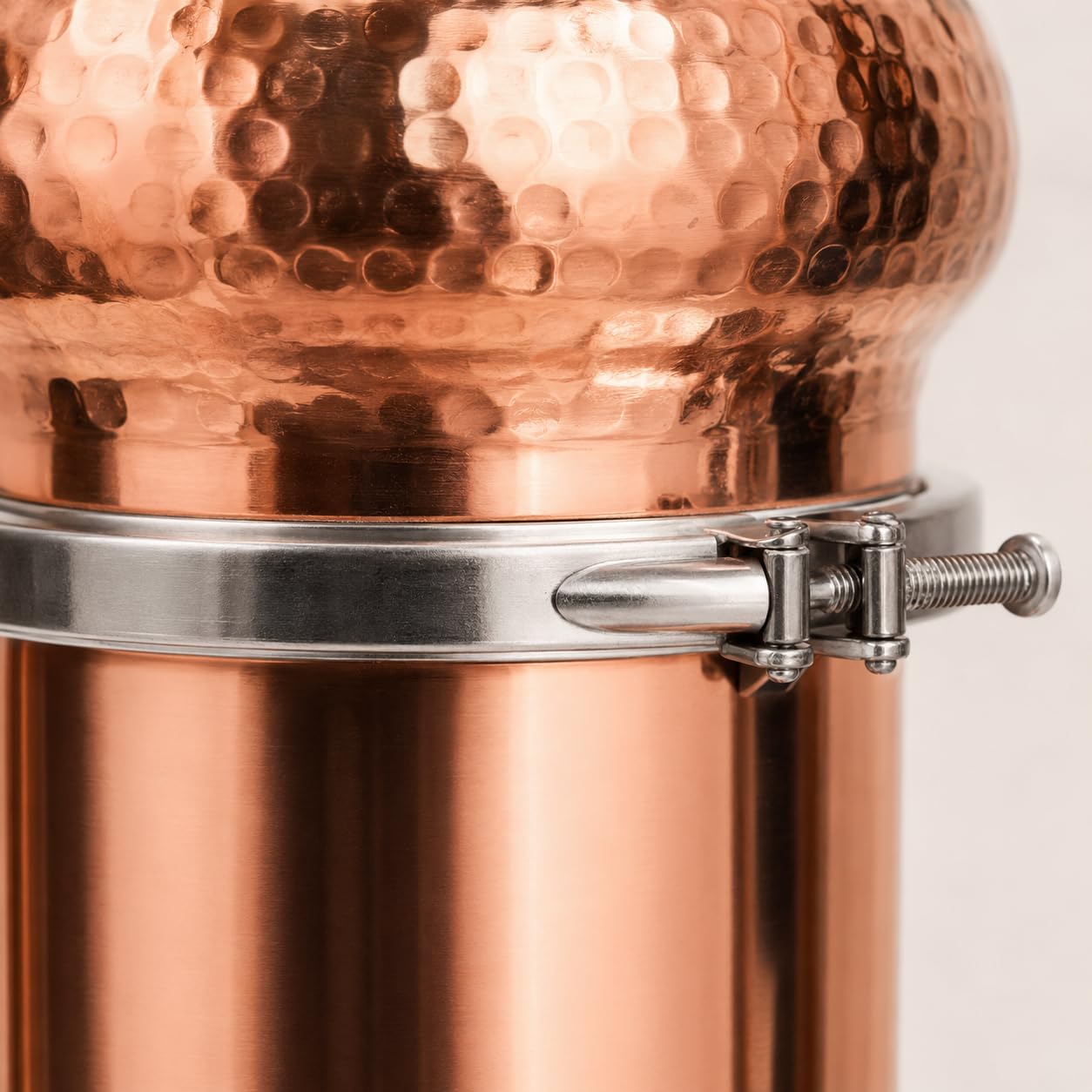 Copper Alembic Still Kit 2L con termometro, attrezzatura per distillazione domestica per whisky e oli essenziali, perfetto per principianti e appassionati