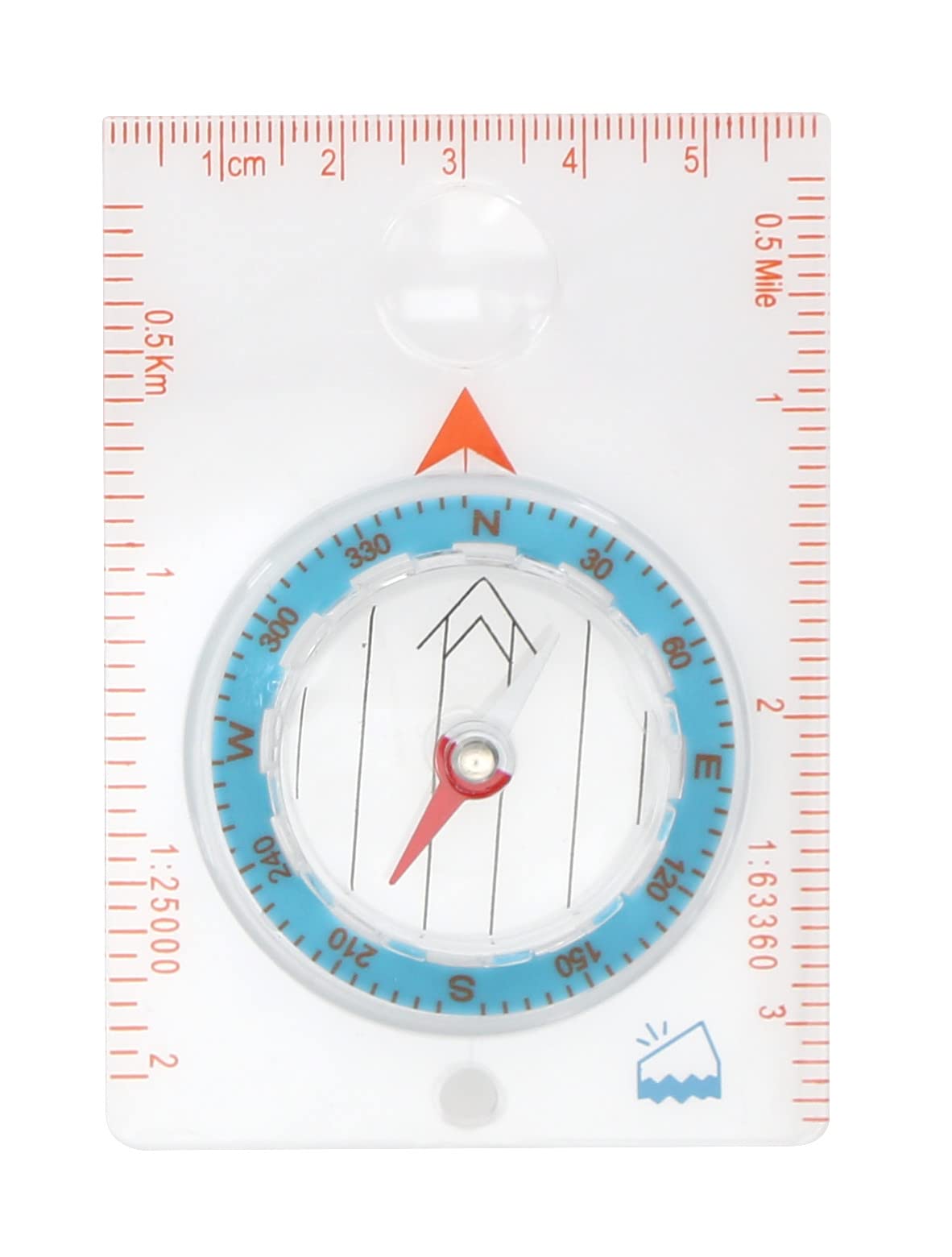 Ultimate Survival Technologies Waypoint Camping Compass, Clear-picture-19