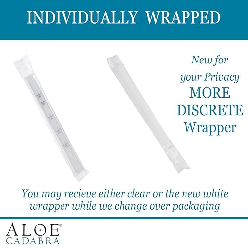 Miniatura 8 de Aplicadores vaginales extra desechables, envueltos individualmente, extremo roscado para cremas de levadura, Abbott Premarin y otras cremas