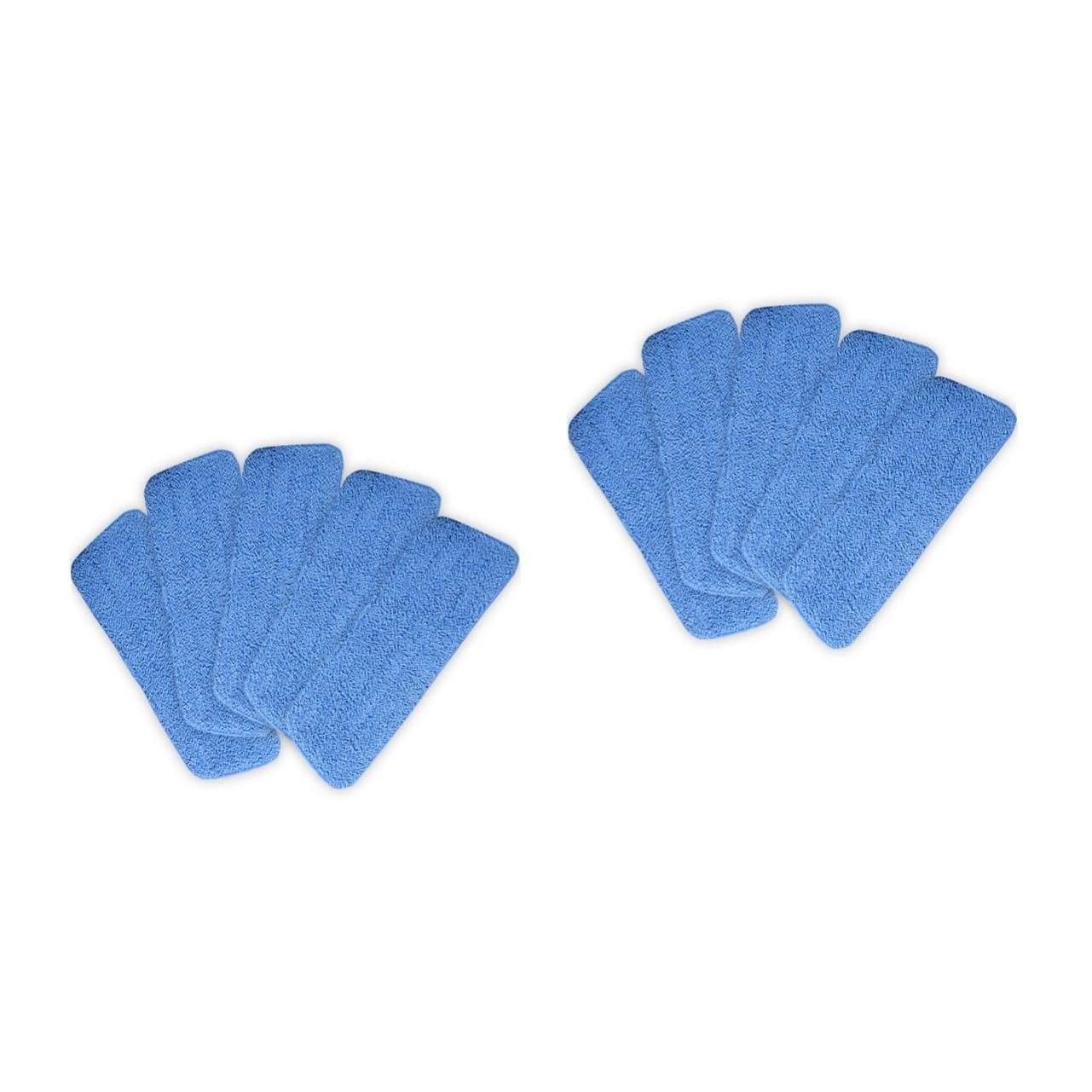 MAGICLULU 2 Set di Tamponi di Ricambio per Ricariche per Bagnato E Asciutto Forte Assorbimento d'Acqua Lavabili in Lavatrice Prolunga La Durata del Tuo 5 Pezzi*2
