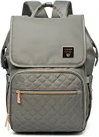 Mochila Bolsa Maternidade Lequeen Grande Multifuncional Trocador Usb
