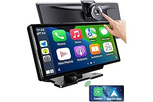 9.3" Portable Car Radio with Dashcam and GPS