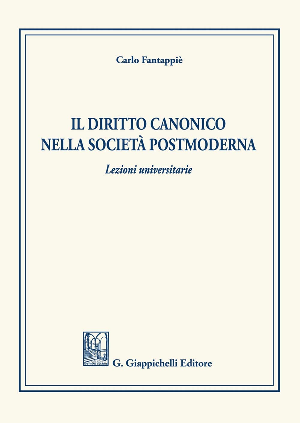Il Diritto Canonico Nella Società Postmoderna - 4