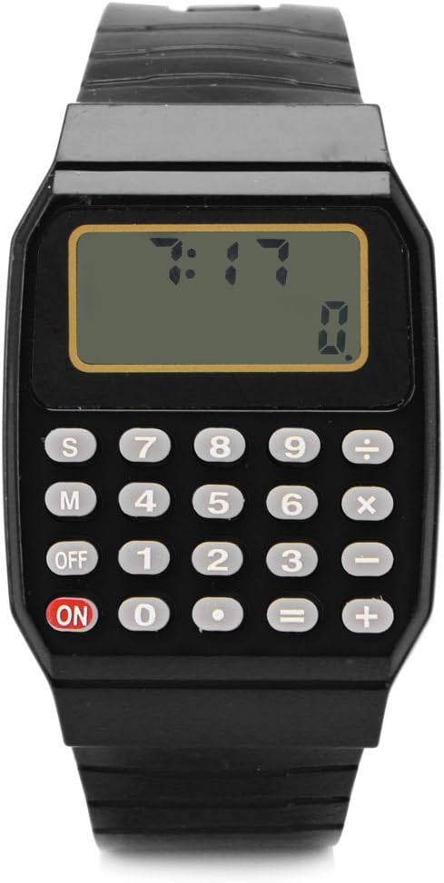 YiFeiCT Fashion Child Kid Silicone Date Multi-Purpose Electronic Calculator Wrist Watch