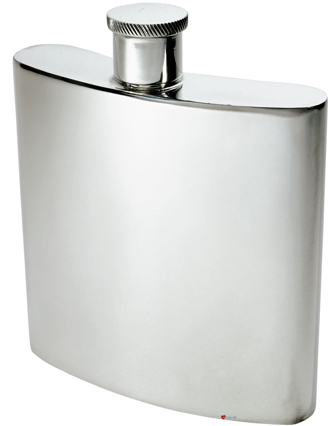 Flasque de hanche en étain géante 760ml gravable au design galbé traditionnel