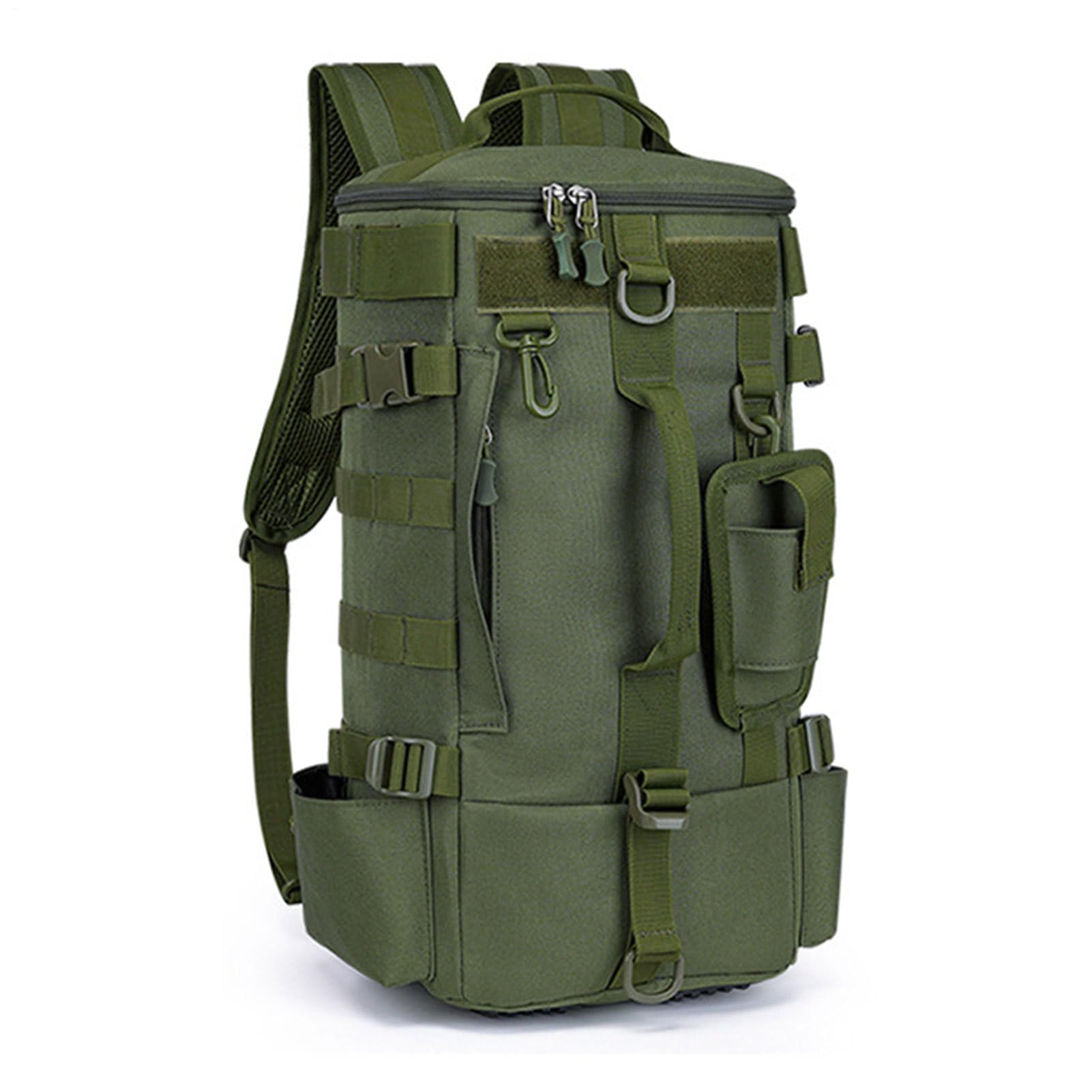 Fishing Tackle Backpack Angelzubehör Rucksack Mit Rutenhalter | Wasserdichter Survival Rucksack Mit Köderbox Für Kajaktouren Motorradreisen Jagdausflüge Camping Und Strandpicknicks