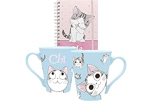 Chi's Sweet Home Ceramic Coffee Mug and Notebook Set