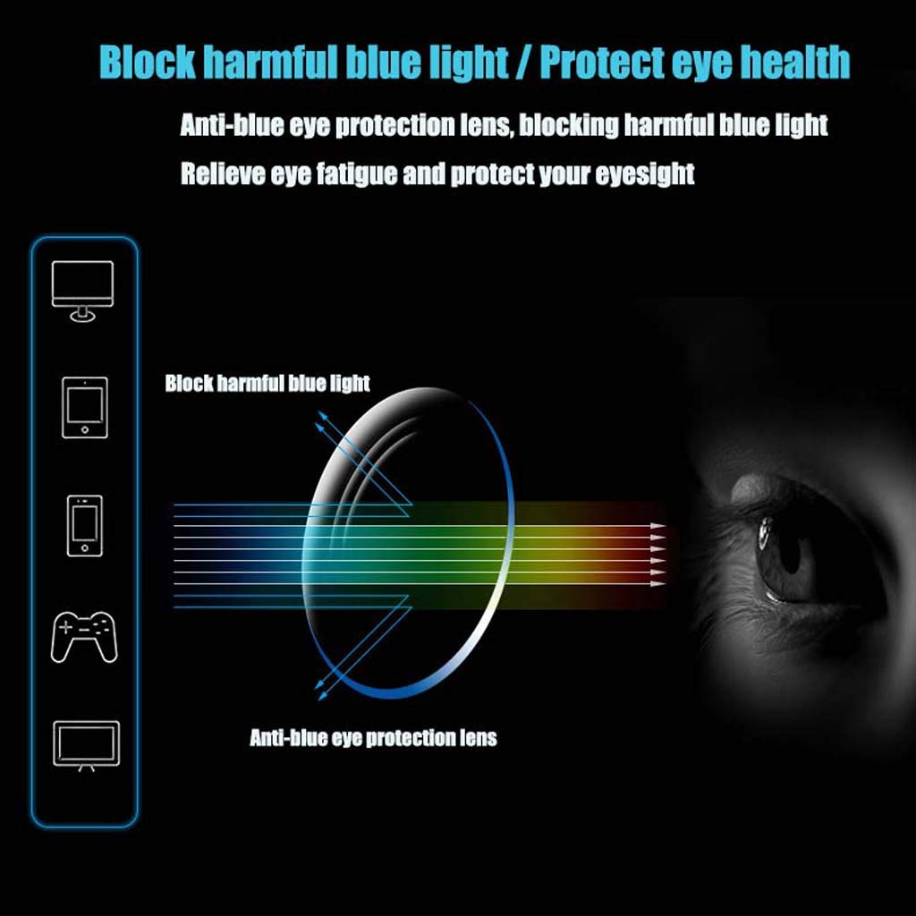 Gafas de Lectura Anti-Fatiga Azul para Hombres, mira lejos y Cerca de Doble Uso - Zoom automático HD Multi-función Espejo Anti-radiación de luz Antigua, Adecuado para la Vida Diaria
