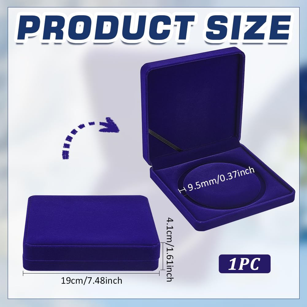Amazon.com: FINGERINSPIRE Velvet Pearl Necklace Storage Gift Box