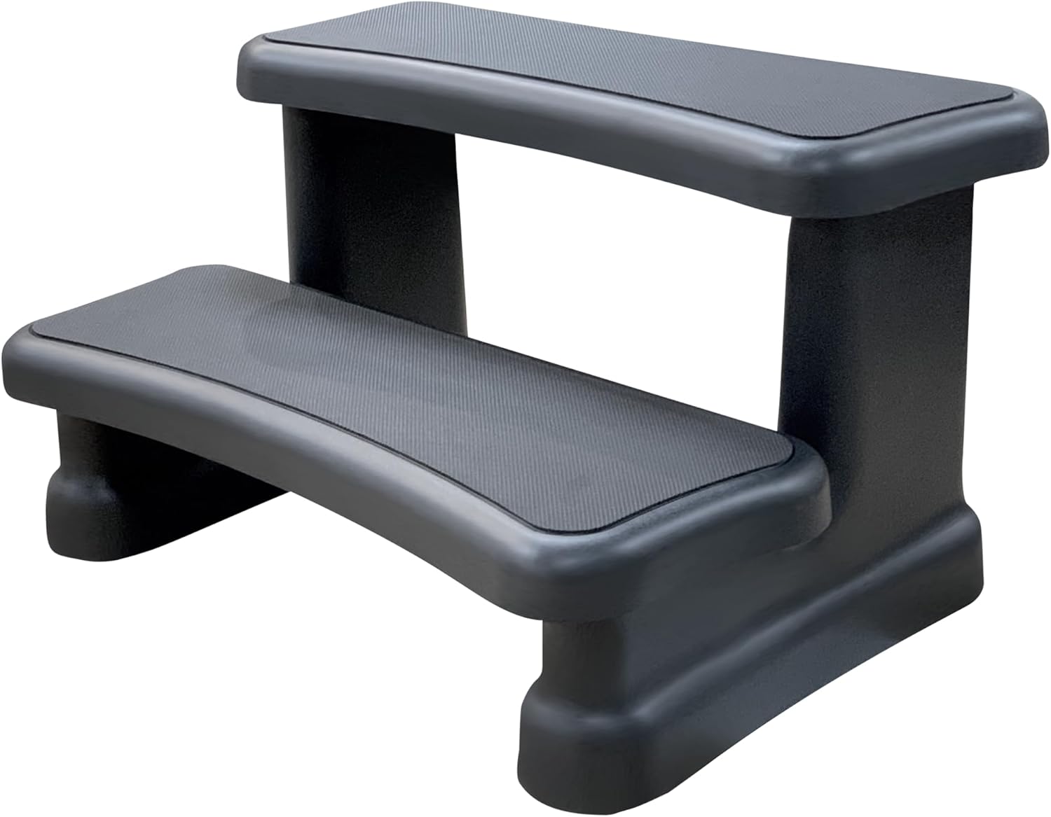 CANADIAN SPA CO. Universal Step for hot tubs, 2 Steps, 28.35" x 20" x 15.75" High, Entry aid spa Step, Non-Slip and Portable, hot tub and spa Accessories