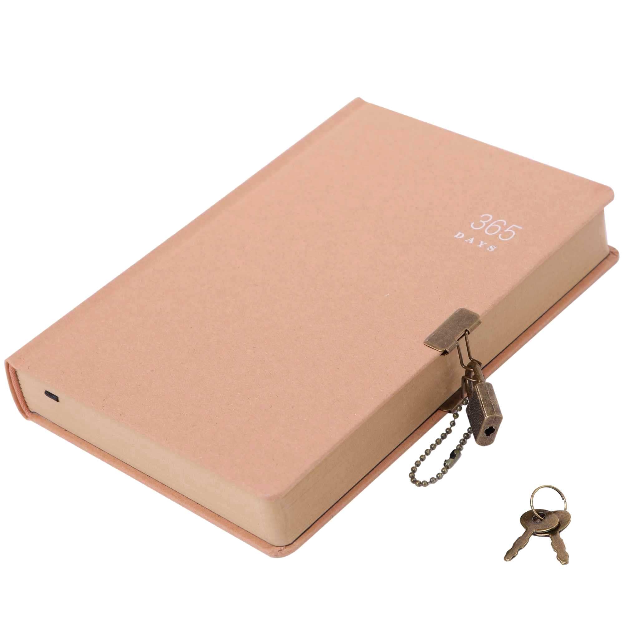 Amazon.co.jp: [Anopono] 鍵付き日記帳 1年日記 日記帳 A5
