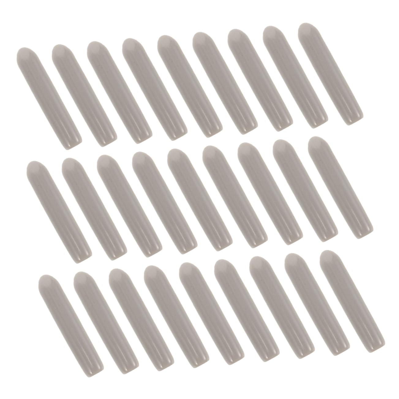 Angoily 100pcs Dishwasher Rack End Caps Plastic Coating Caps for Tine Prong Repair Flexible Dustproof Seal Covers for Dishwasher Models