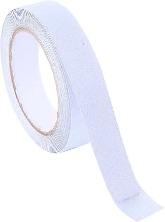 moinkerin 5m Rollo Pegatinas Antideslizantes Tiras Autoadhesivo para Ducha Bañera Baño Escalera WC Piscina Escarchado