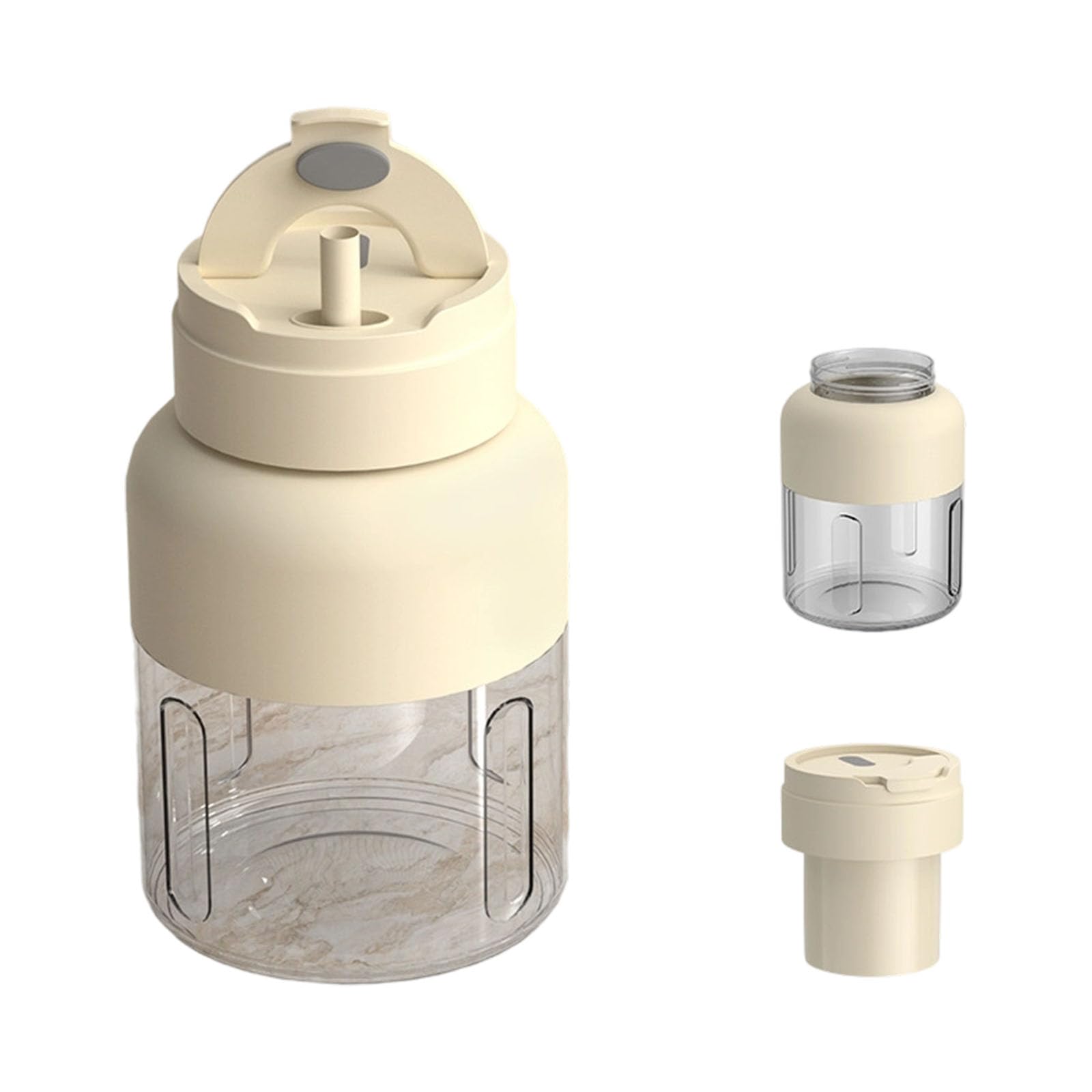 Uqezagpa 800ml Electric Rechargeable Portable Juicer Machine for Fruit Shakes, Mixing At Home Sport Blending Machine for