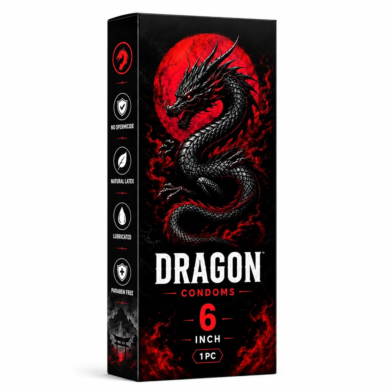 Dra-gon dragon condom 6 inch big size silicone washable mats Condom for men Reusable-picture-29