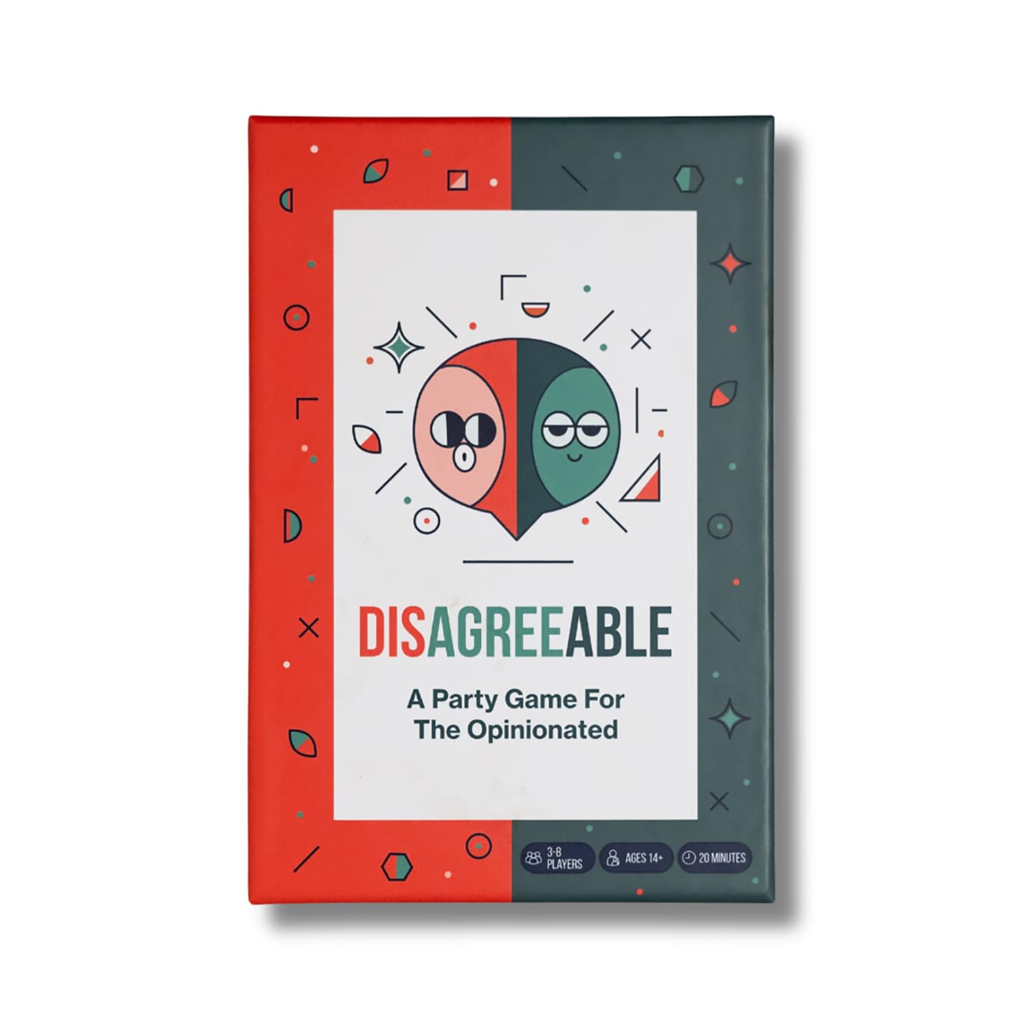 Disagreeable: A Party Game for The Opinionated - 150 Cards to Spark Conversations and Debates - Fun Card Game for Friends and Family