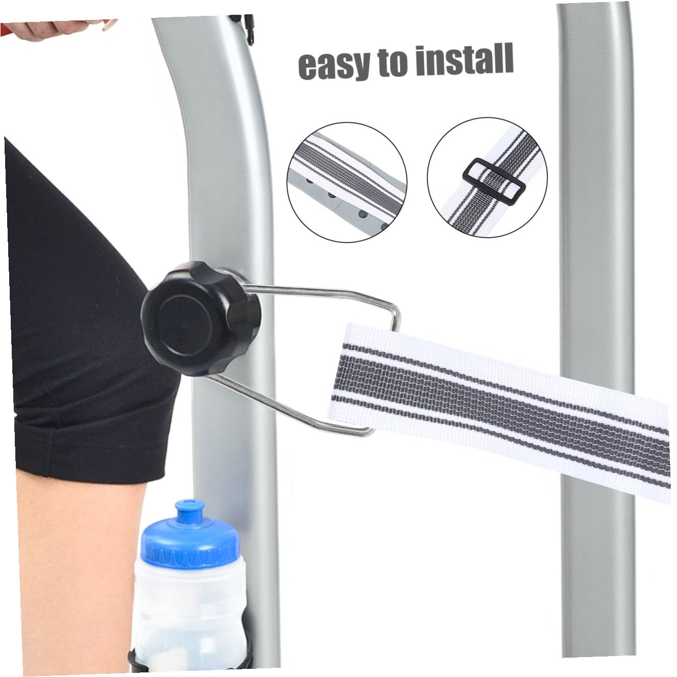 STOBAZA Laufband Massagegürtel Taillenband Vibrationsgerät Laufbandzubehör Kompatibel für Rückenmassage und Fettverbrennung