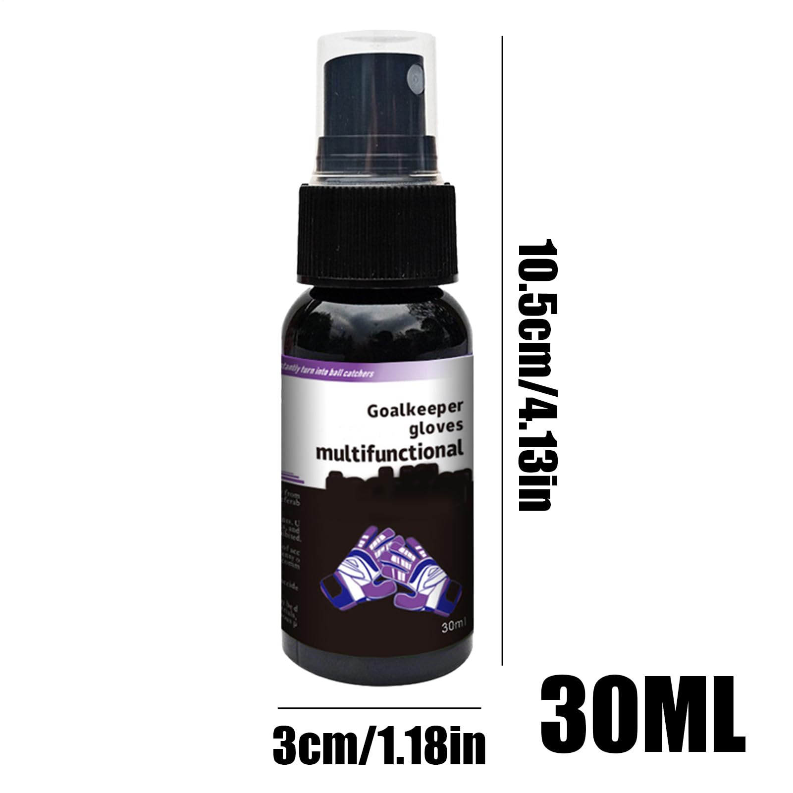 Générique Kleber für Schutzhandschuhe | Spray zur Verbesserung der Griffigkeit für Sporthandschuhe, Reiniger 30 ml für Baseballhandschuhe, Boxen, Torwart, Fußball, alle Bedingungen