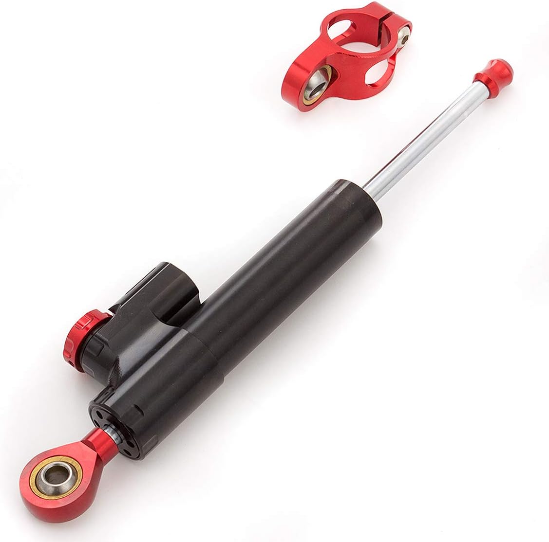 Fit For CBR650R CBR 650R 2019 2020 2021 2022 2023 CNC Motorcycle Steering Damper Stabilizer Buffer Control Bar with Mounting Bracket Support Kit Full Set