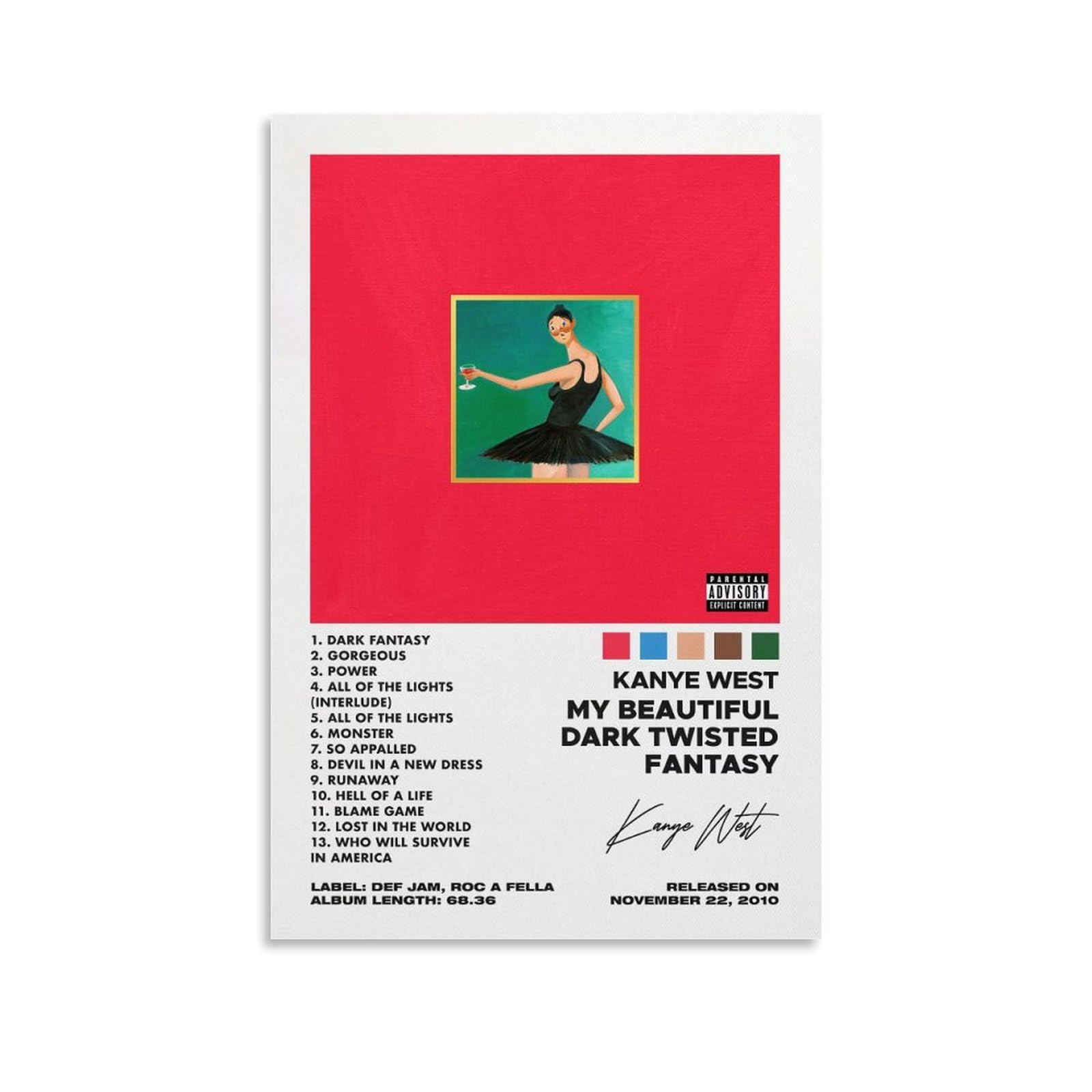 My Beautiful Dark Twisted Fantasy Blurred
