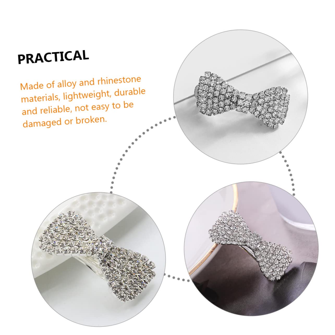 Baluue 20pezzi Hair Barrettes Fermagli Per Per e Ragazze Per Matrimoni Compleanni e