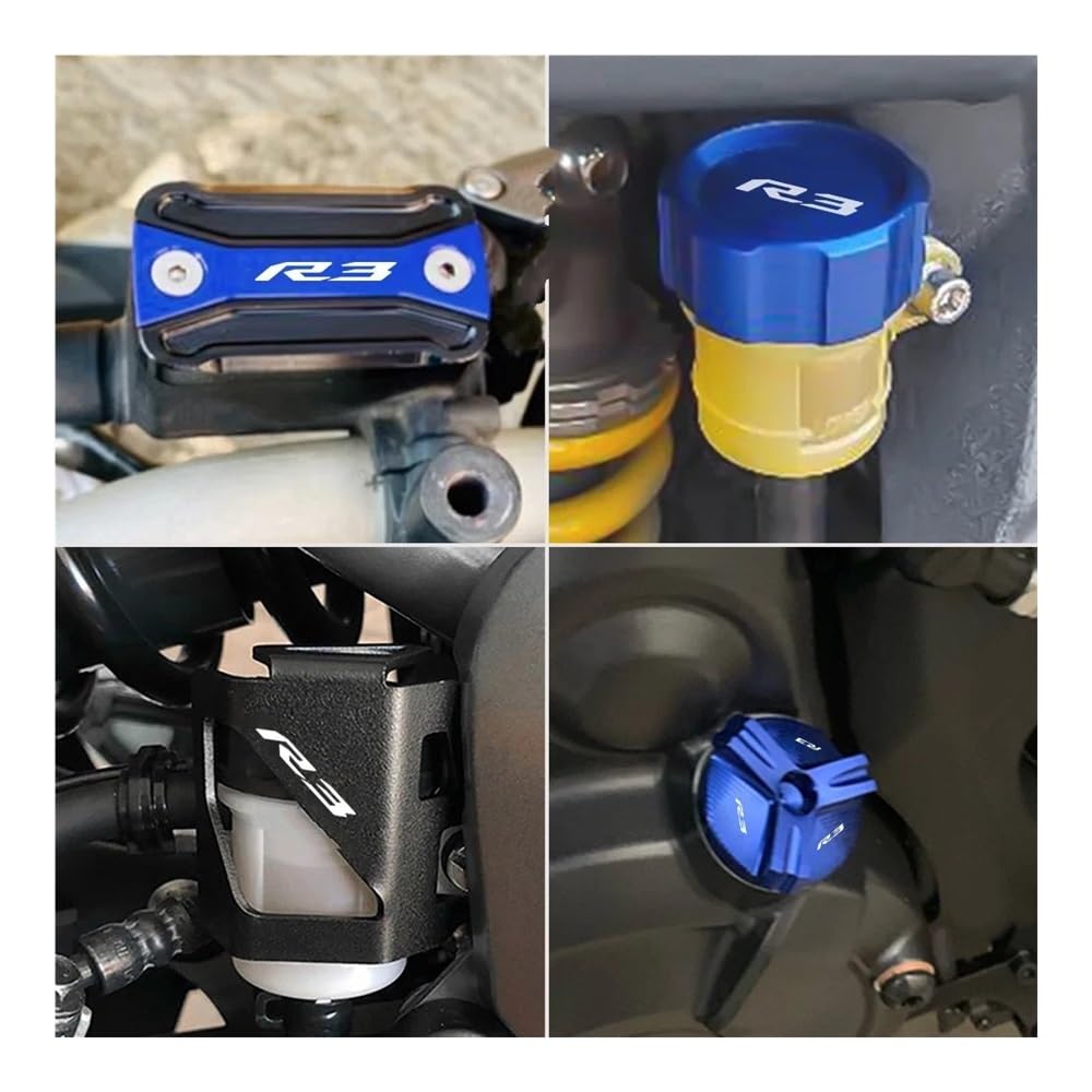 Motorbike Brake Fluid Reservoir Guard For YZFR3