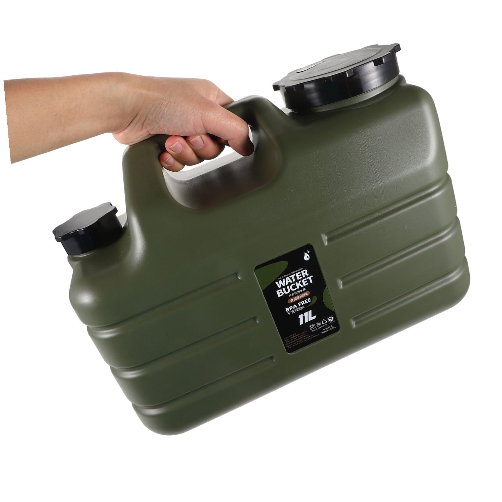 Yardwe Réservoir D’Eau Portable 11l en PE pour Véhicule et Camping